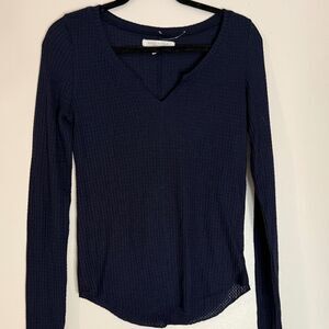 Aeropostale Waffle Knit Long Sleeve